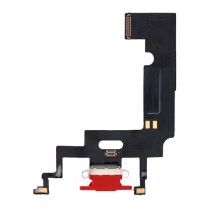 Charging Port Flex Cable For iPhone XR (Aftermarket) (Red)