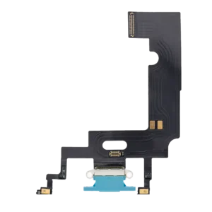 Charging Port Flex Cable For iPhone XR (Aftermarket) (Blue)