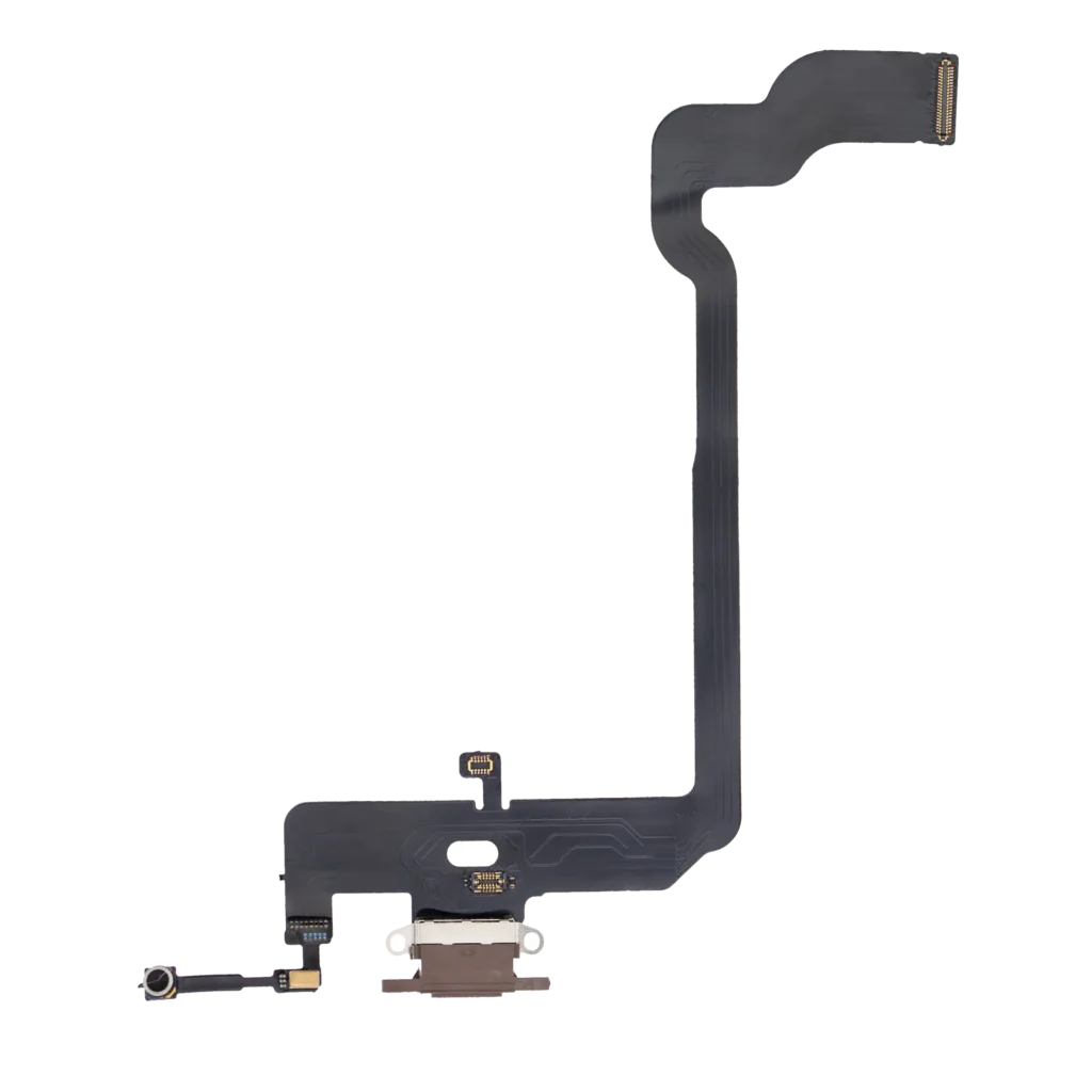 Charging Port Flex Cable For iPhone XS (Aftermarket) (Gold)