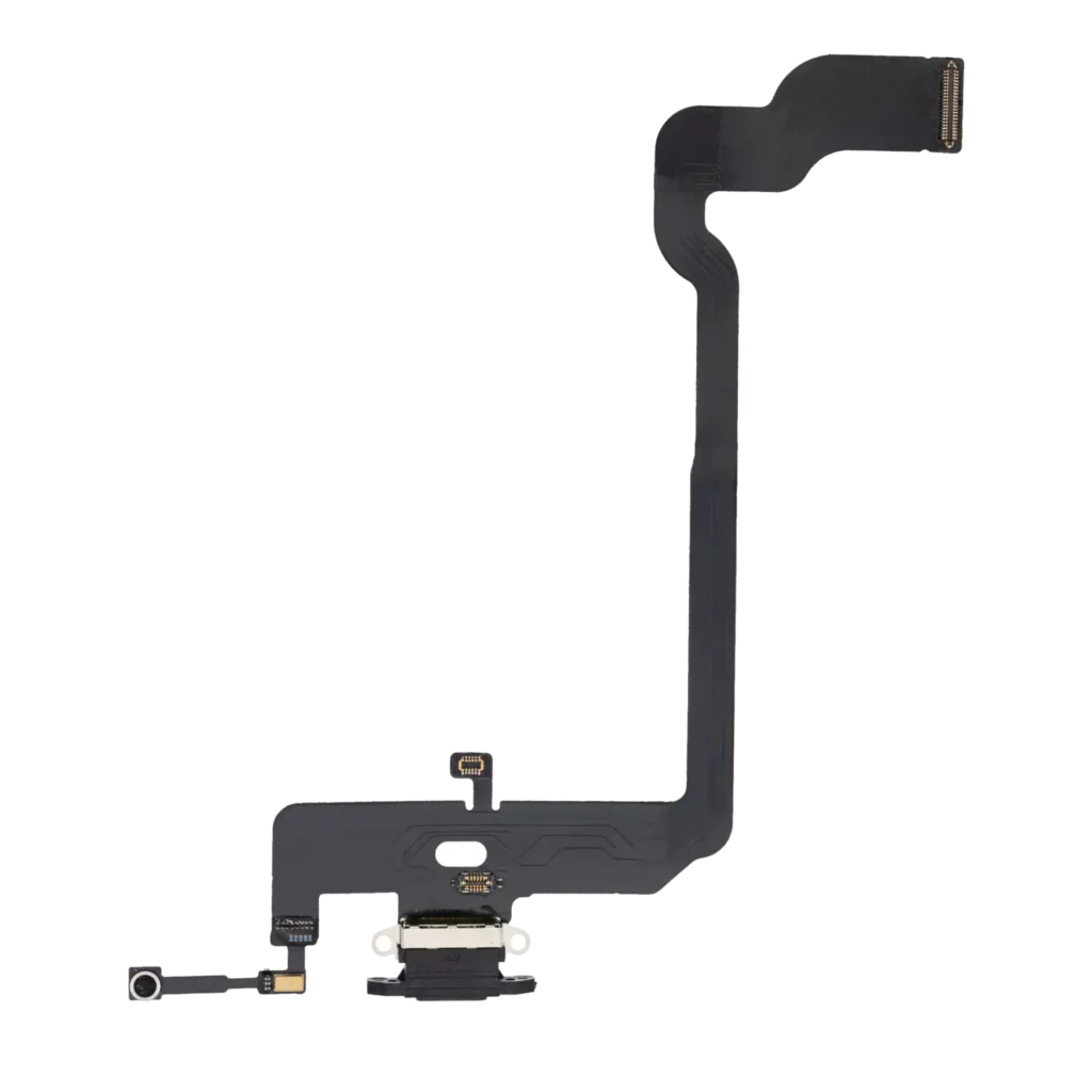 Charging Port Flex Cable For iPhone XS (Aftermarket) (Space Gray)