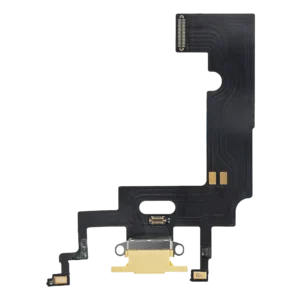Charging Port Flex Cable For iPhone XR (Premium) (Yellow)