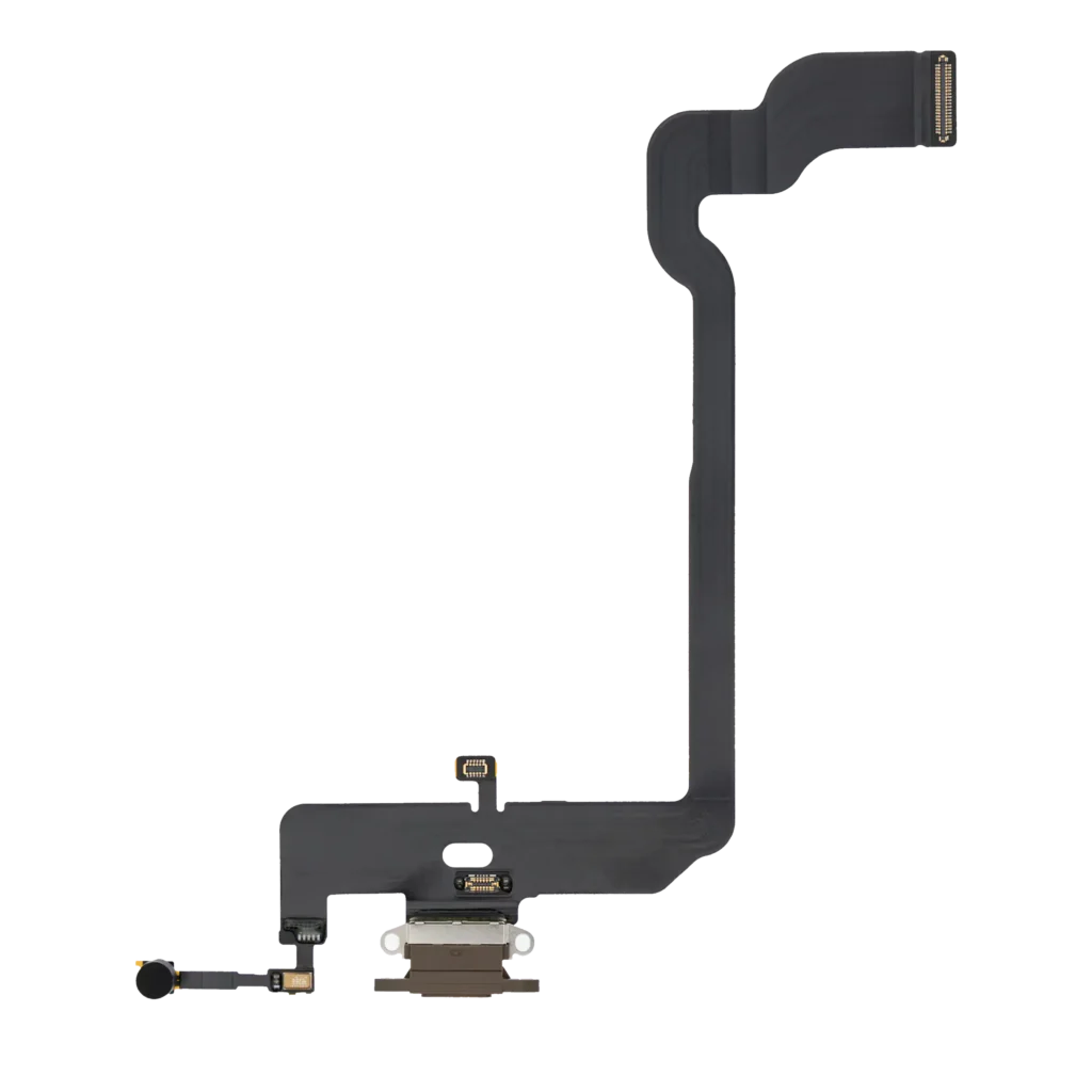 Charging Port Flex Cable For iPhone XS (Premium) (Gold)