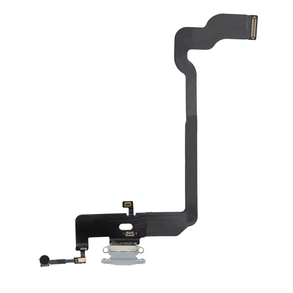 Charging Port Flex Cable For iPhone XS (Premium) (Silver)