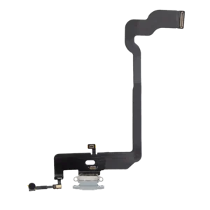 Charging Port Flex Cable For iPhone XS (Premium) (Silver)