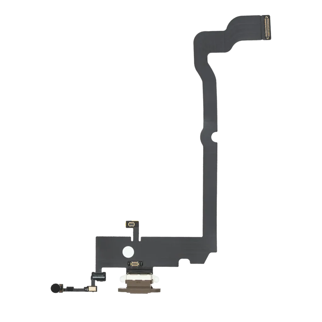 Charging Port Flex Cable For iPhone XS Max (Premium) (Gold)