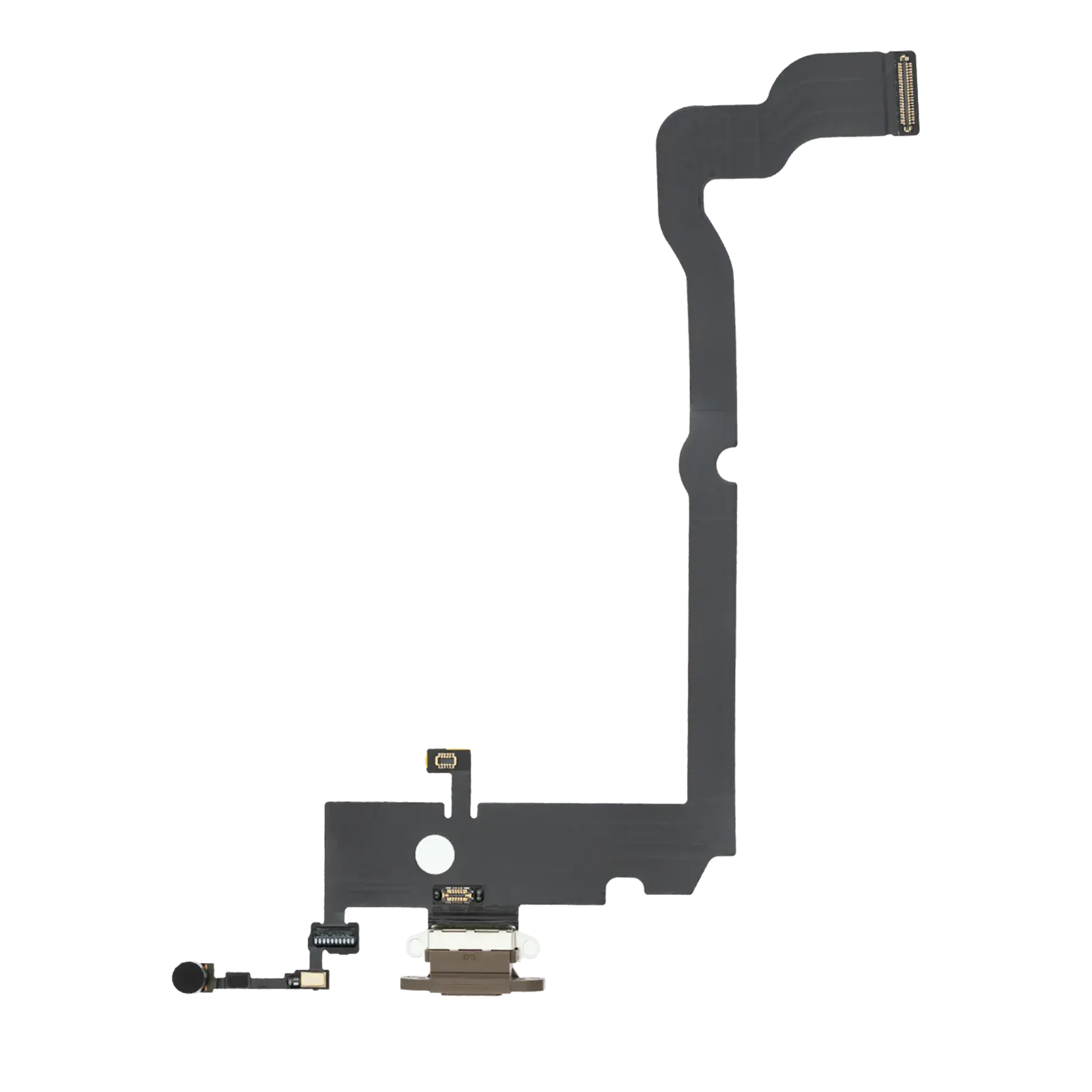 Charging Port Flex Cable For iPhone XS Max (Premium) (Gold)