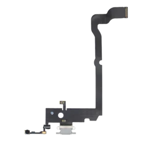 Charging Port Flex Cable For iPhone XS Max (Premium) (Silver)