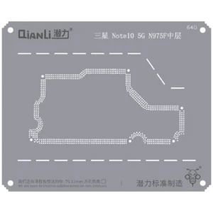 Bumblebee Stencil (QS640) For Samsung Note 10 5G N975F Middle Frame (Qianli)