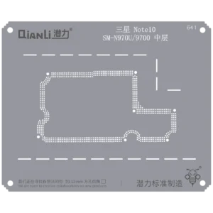 Bumblebee Stencil (QS641) For Samsung Note 10 SM-N970U/9700 Middle Frame (Qianli)