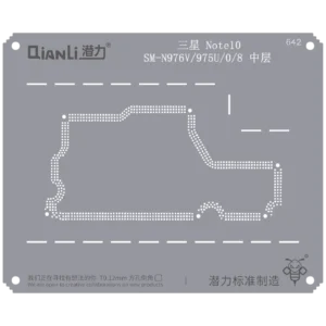Bumblebee Stencil (QS642) For Samsung Note 10 SM-N976V/975U/0/8 Middle Frame (Qianli)