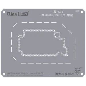 Bumblebee Stencil (QS649) For Samsung S20 SM-G980F/G981B/N Middle Frame (Qianli)