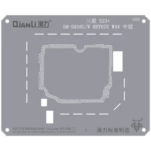 Bumblebee Stencil (QS658) For Samsung S23 Plus SM-S916U/W REV07E W44 Middle Frame (Qianli)