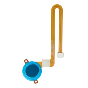 Fingerprint Reader With Flex Cable For Motorola Moto E6 Play (XT2029 / 2019) (Turquoise Blue)