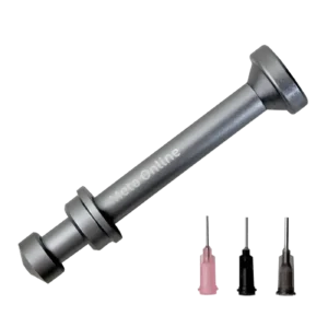 Metal Syringe Plunger for Solder Paste/Flux/Glue/Solder Mask (PolarTronix)
