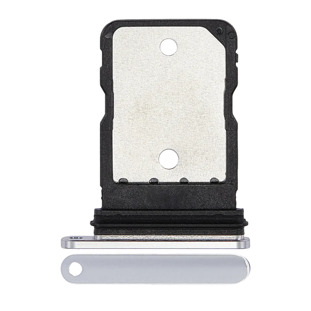 Single Sim Card Tray For Google Pixel 7 Pro (Snow)