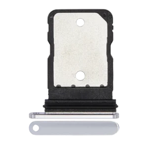 Single Sim Card Tray For Google Pixel 7 Pro (Snow)