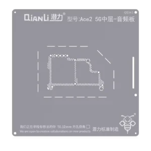 Bumblebee Stencil (QS143) For OPPO ACE 2 5G Middle Layered-Audio Board (Qianli)