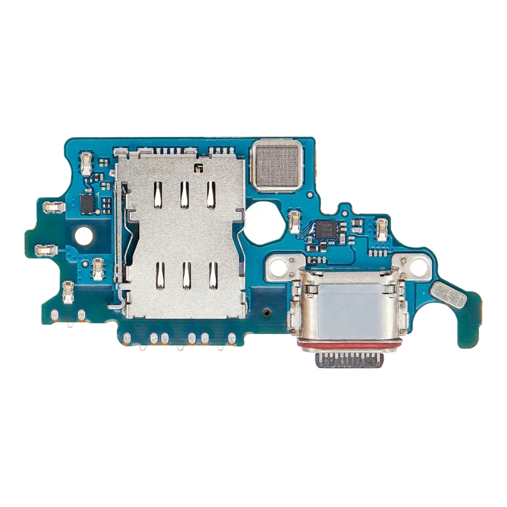 Charging Port Board With Sim Card Reader For Samsung Galaxy S21 5G (G9910) (Asia Version) (Premium)
