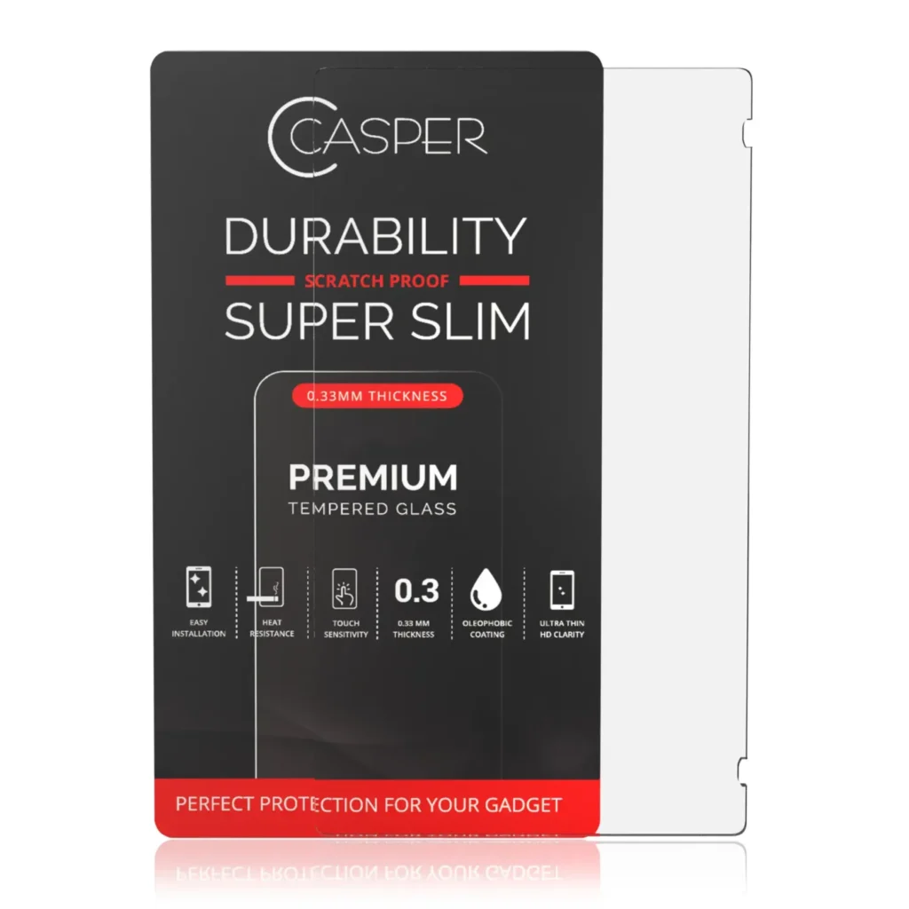 Casper Tempered Glass For Nintendo Switch 2 (Retail Pack) (Clear)