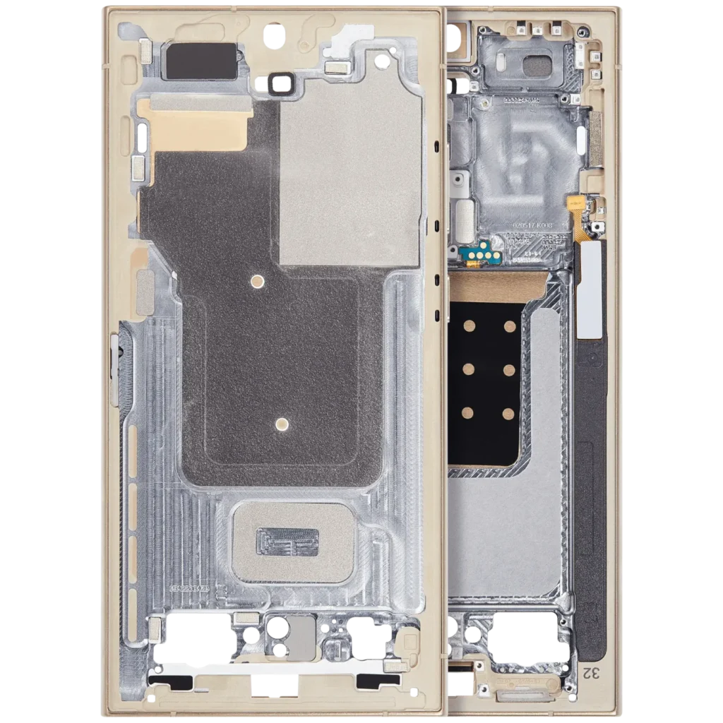 Mid-Frame Housing For Samsung Galaxy S24 Ultra 5G (US & International Version) (Titanium Yellow)