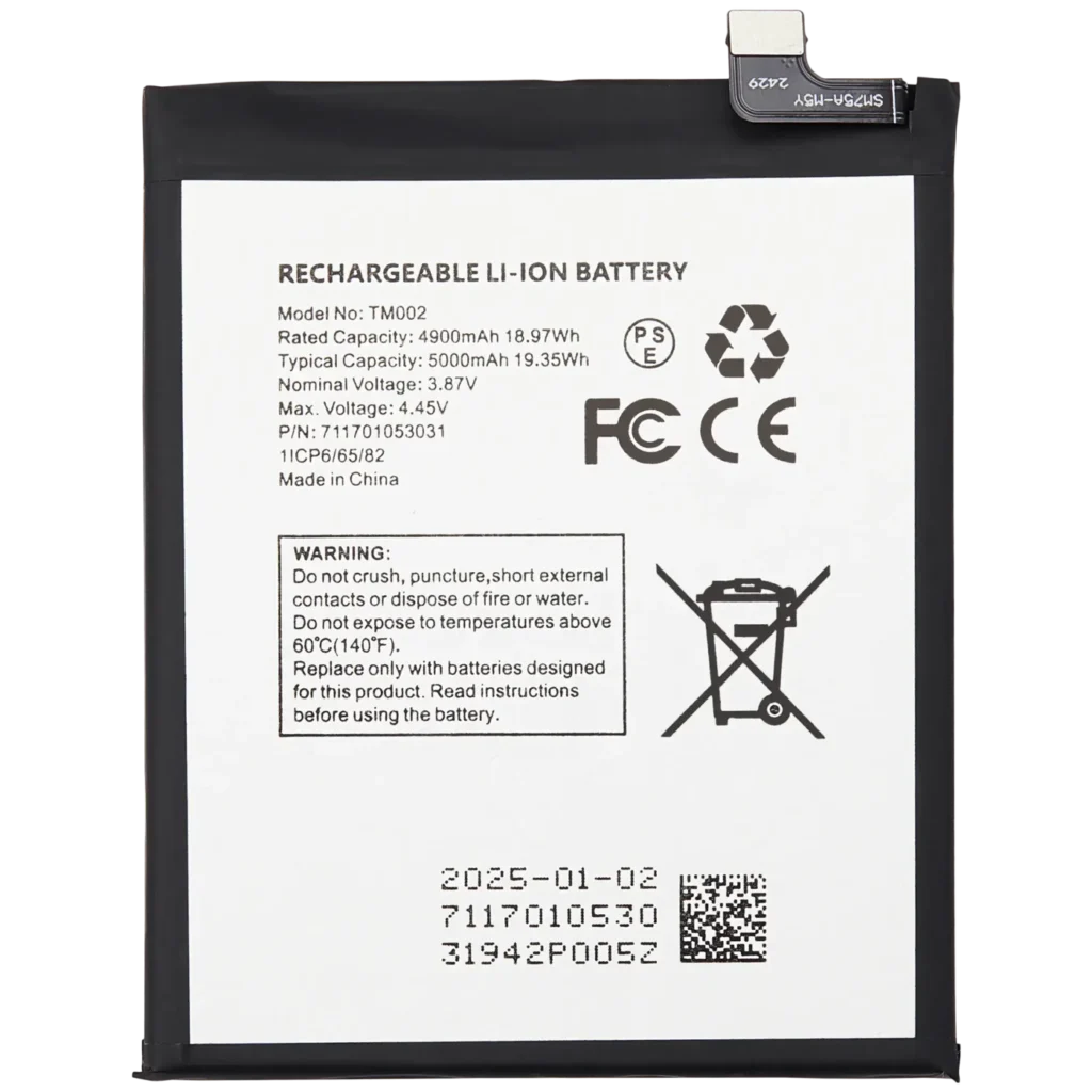 Replacement Battery For T-Mobile Revvl 7 / Revvl 7 Pro / T Phone 2 Pro 5G (TM002)