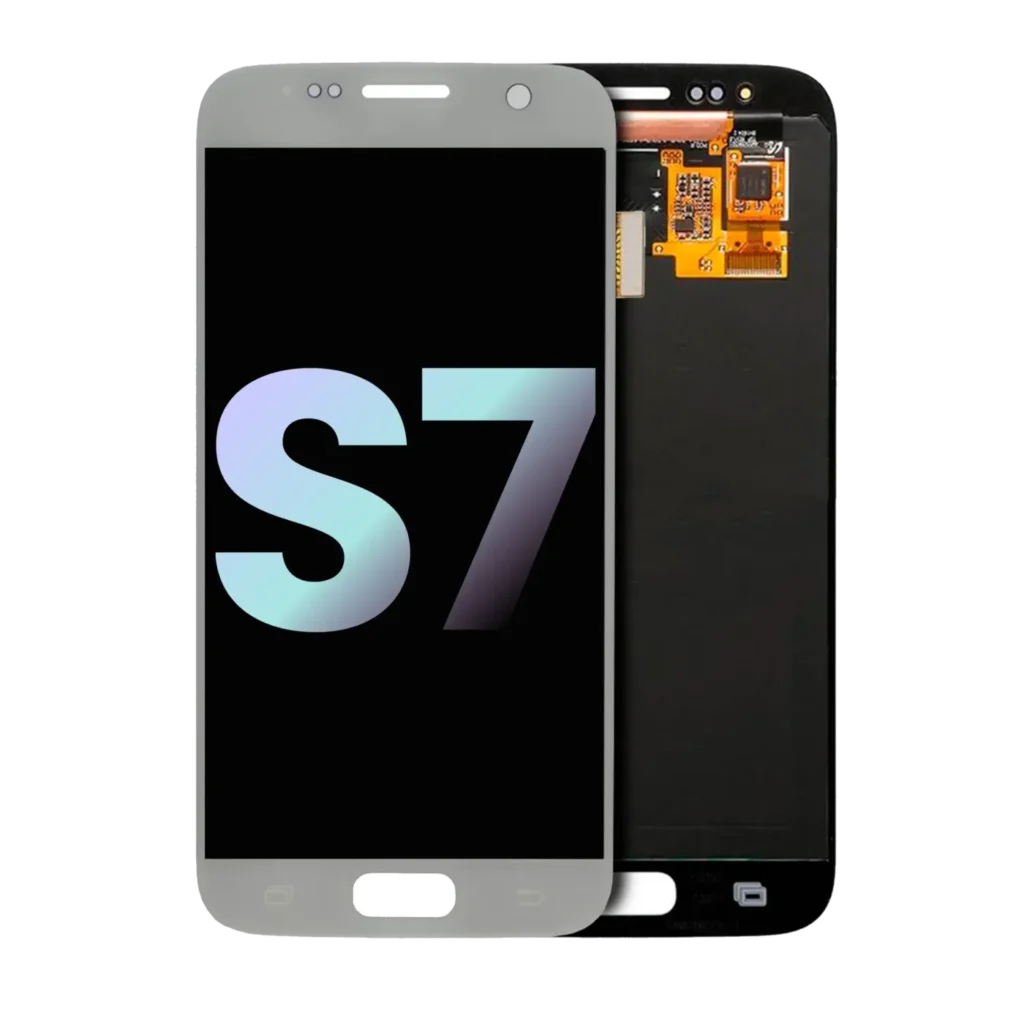OLED Assembly Without Frame For Samsung Galaxy S7 (Service Pack) (Silver Titanium)