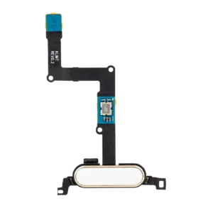 Home Button With Flex Cable For Samsung Galaxy Tab S 8.4" (T700 / T705) (2014) (White)