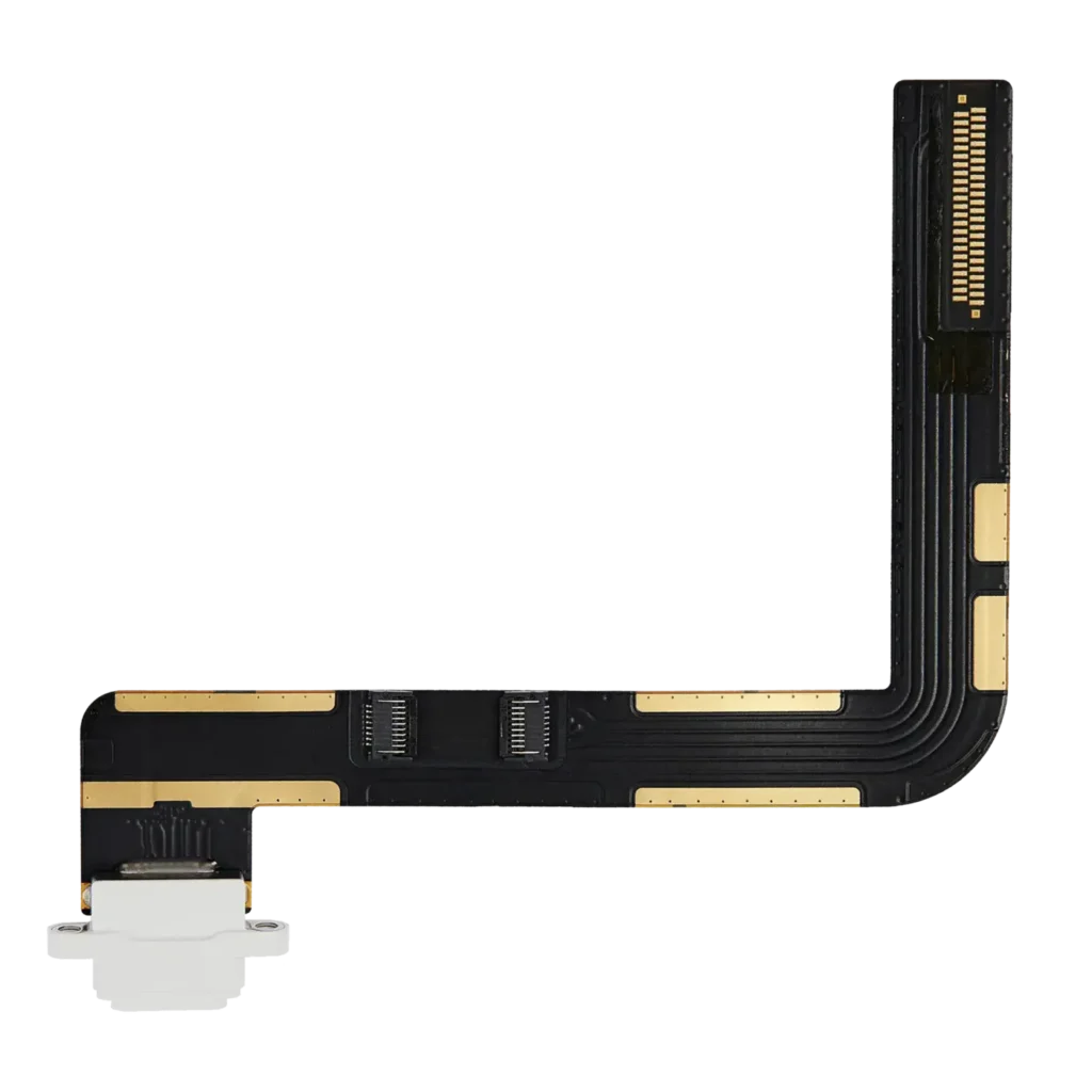 Charging Port Flex Cable For iPad 7 (2019) / iPad 8 (2020) / iPad 9 (2021) (Premium) (Silver)