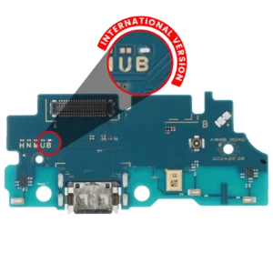 Charging Port With Board For Samsung Galaxy A16 5G (A166B / 2024) (International Version) (Aftermarket Plus)