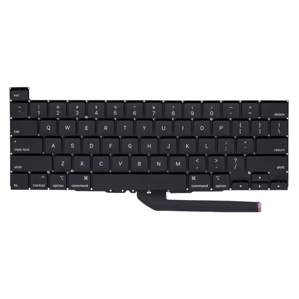 Keyboard W/ Backlight & Screws For MacBook Pro 16" (A2141 / Mid 2019) (US English)