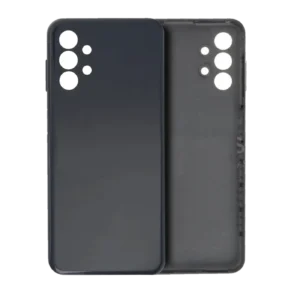 Back Cover Glass For Samsung Galaxy A13 4G (A135 / 2022) (Service Pack) (Black)