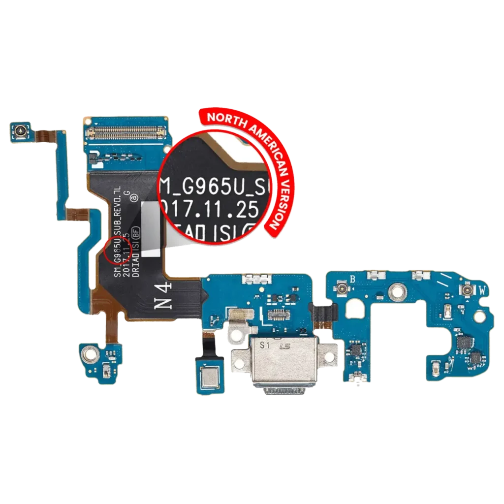 Charging Port With Flex Cable For Samsung Galaxy S9 Plus (G965U) (US Version)