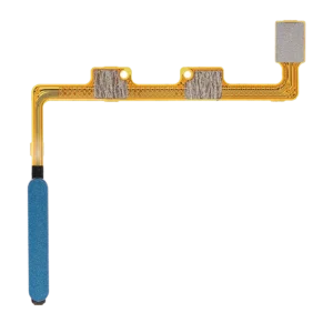 Fingerprint Reader With Flex Cable For Motorola Edge 20 Pro (XT2153-1 / 2021) (Blue Vegan Leather)