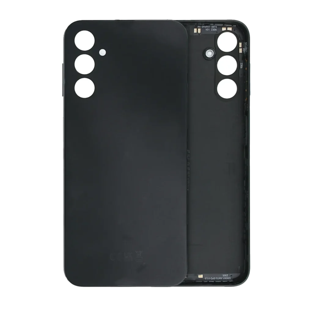 Back Cover Glass For Samsung Galaxy A14 5G (A146 / 2023) (Service Pack) (Black)