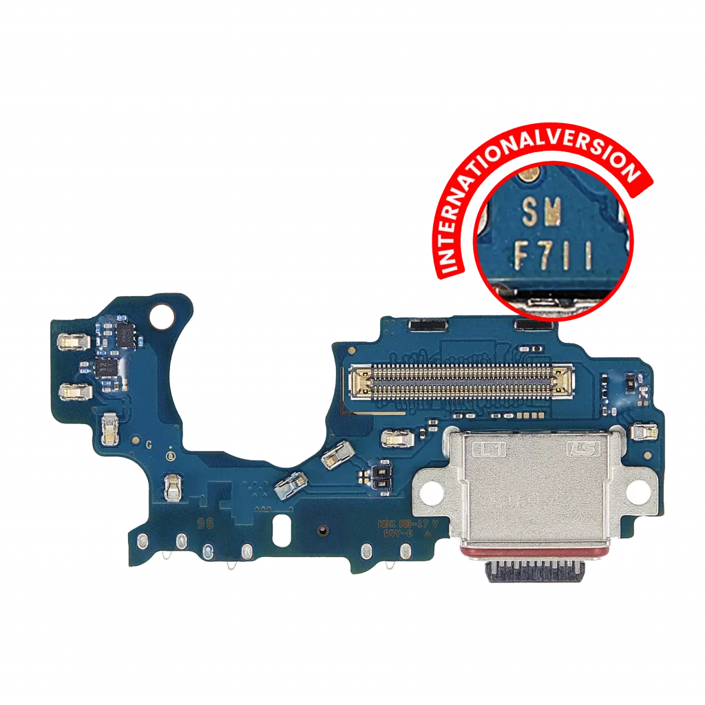 Charging Port Board For Samsung Galaxy Z Flip 3 5G (F711B) (International Version) (Premium)