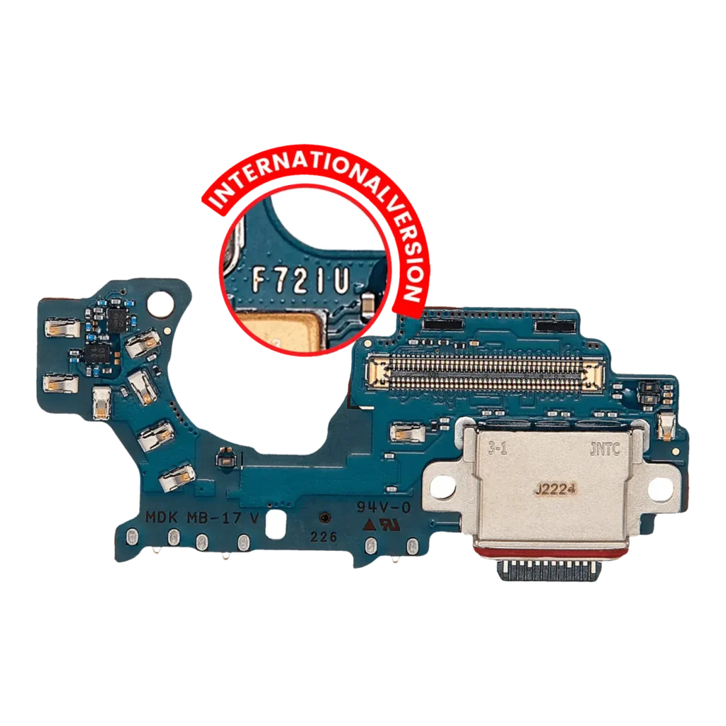 Charging Port Board For Samsung Galaxy Z Flip 4 (F721B) (International Version) (Premium)