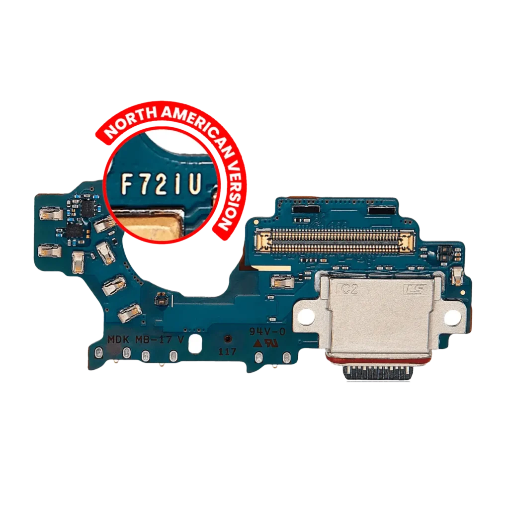 Charging Port Board For Samsung Galaxy Z Flip 4 (F721U) (US Version) (Premium)