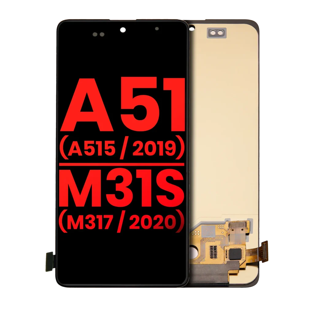 OLED Assembly Without Frame For Samsung Galaxy A51 4G (A515 / 2019) / M31S (M317 / 2020) (6.33") (Aftermarket Plus) (All Colors)