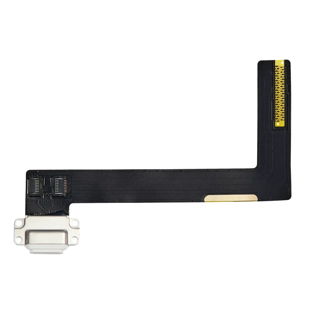 Charging Port Flex Cable For iPad Air 2 (Premium) (White)