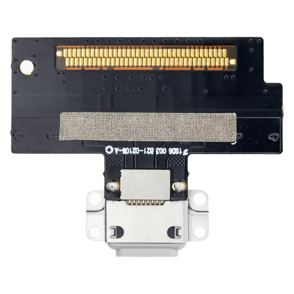 Charging Port Flex Cable For iPad Air 3 (Soldering Required) (Aftermarket Plus) (White)