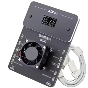 BC02 Battery Calibrator Dual Channel Battery Health Calibration For iPhone 11-14 Series (Aixun) (110V / North American)