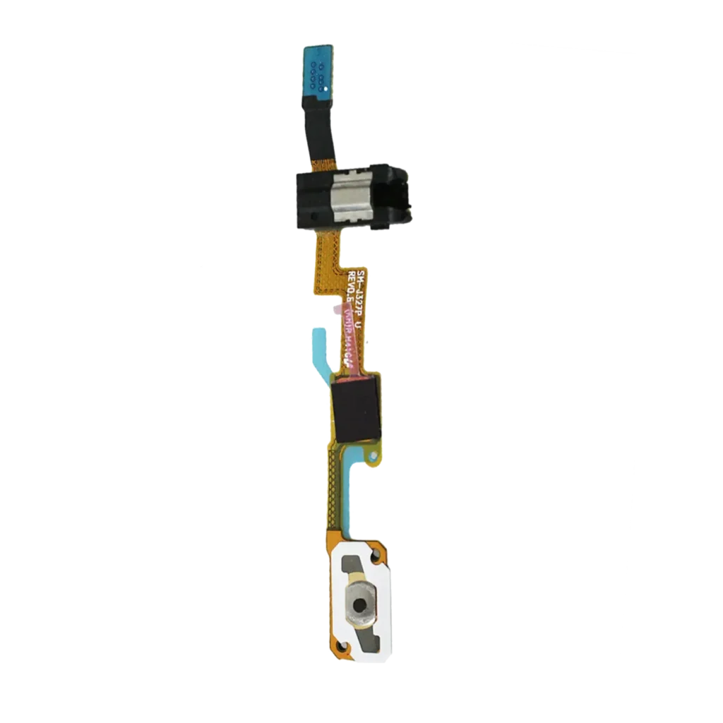 Home Button Flex Cable With Headphone Jack For Samsung Galaxy J3 (J327 / 2017)