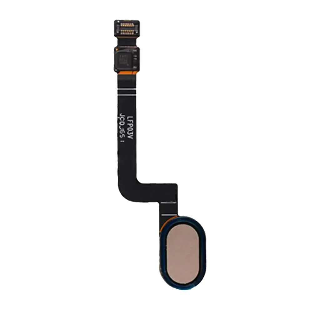 Home Button With Flex Cable For Motorola Moto G5 Plus (XT1687 / 2017) (Gold)