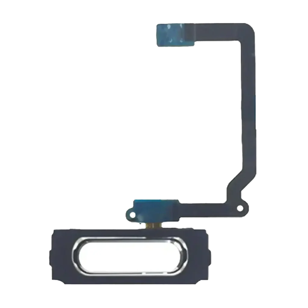 Home Button With Flex Cable For Samsung Galaxy S5 (White)