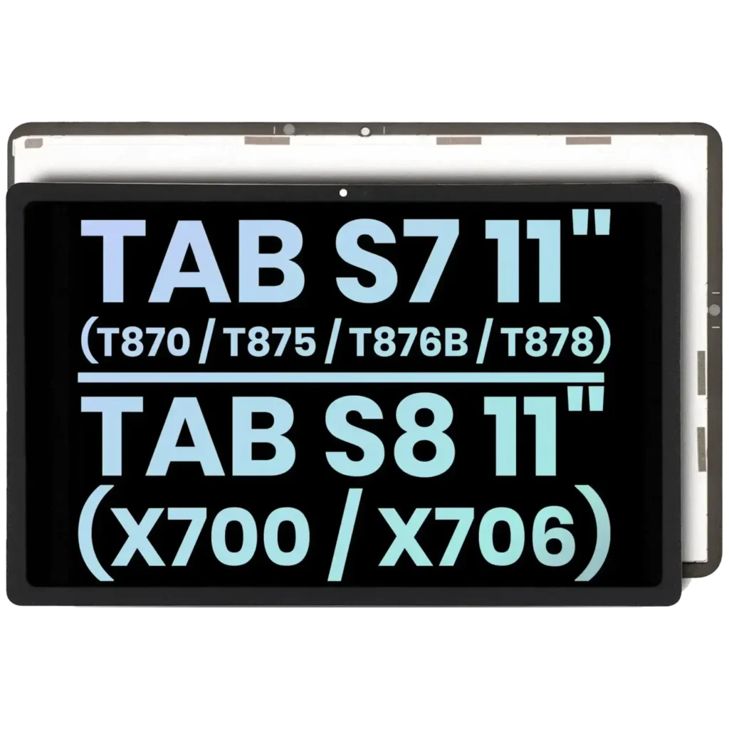 LCD Assembly Without Frame For Samsung Galaxy Tab S7 11" (T870 / T875 / T876B / T878) (2020) / Tab S8 11" (X700 / X706) (2022) (Service Pack) (All Colors)