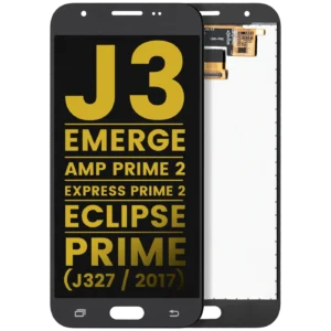LCD Assembly Without Frame For Samsung Galaxy J3 / Emerge / Amp Prime 2 / Express Prime 2 / Eclipse / Prime (J327 / 2017) (Refurbished) (Black)