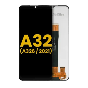 LCD Assembly Without Frame For Samsung Galaxy A32 5G (A326 / 2021) (All Models) (Refurbished) (Awesome Black)