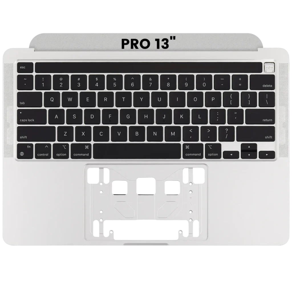 Top Case with Keyboard (ANSI US) For MacBook Pro 13" A2338 (2020) (Silver)