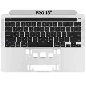 Top Case with Keyboard (ANSI US) For MacBook Pro 13" A2338 (2020) (Silver)
