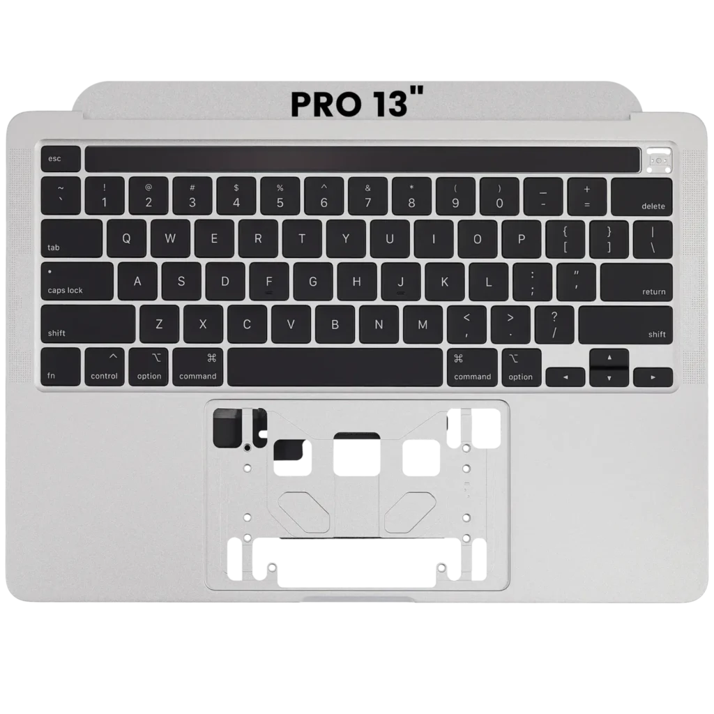 Top Case with Keyboard (ANSI US) For MacBook Pro 13" A2289 (2020) (OEM New) (Silver)